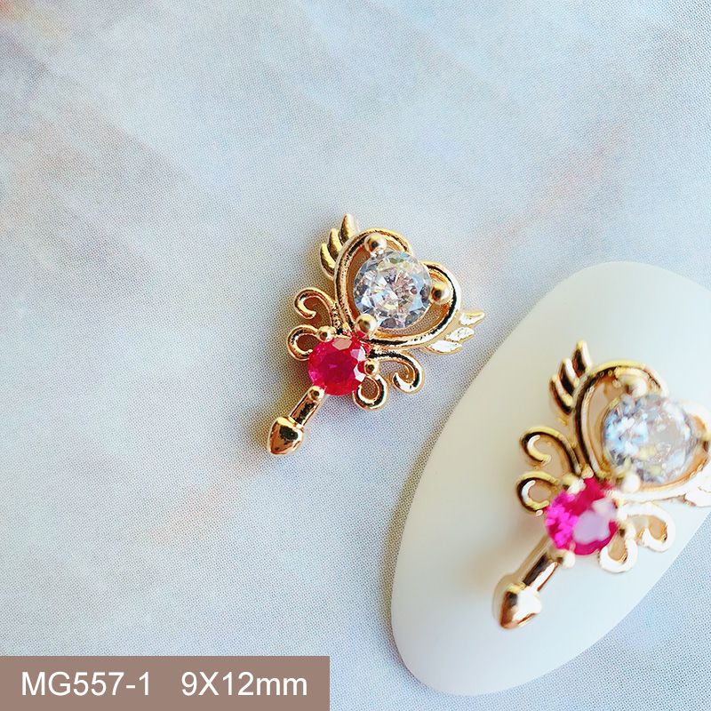 10 قطعة/الوحدة Kawaii الحب الق - مراجعة Nail Art Lotso وسعره