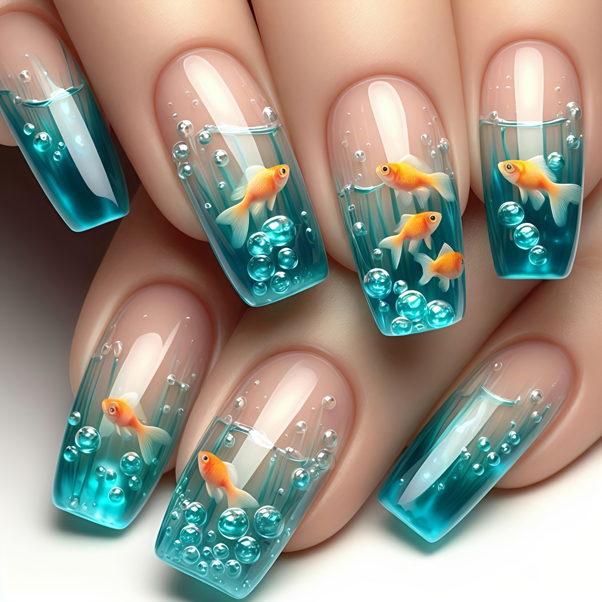 أظافر صناعية متوسطة الطول مربع - مراجعة Nail Art Red وسعره